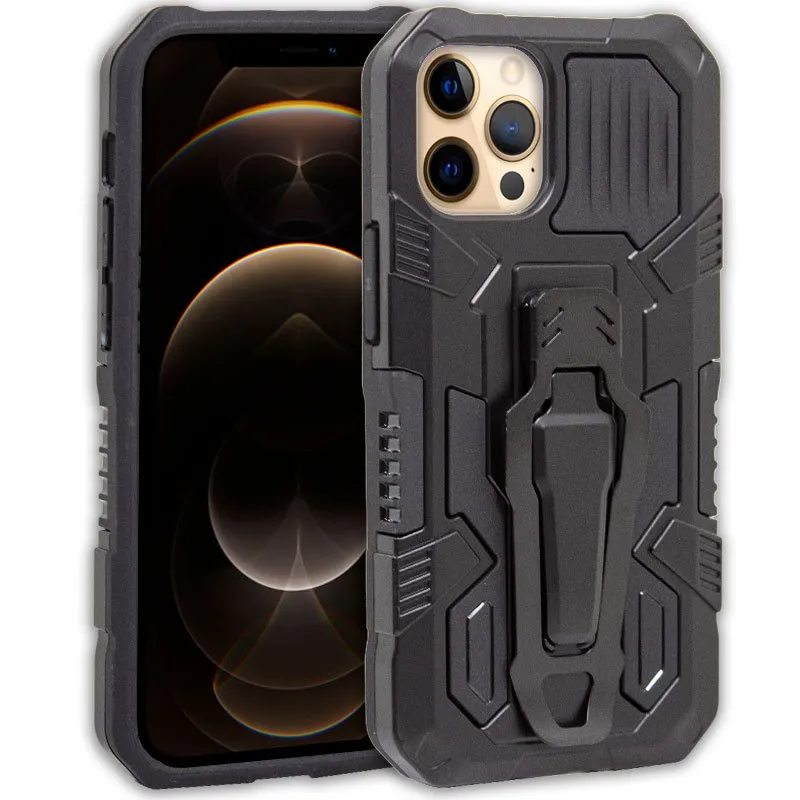 Carcasa COOL para iPhone 12 Pro Max Hard Clip Negro